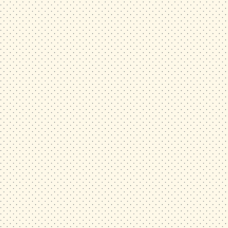 American Jane Pindots: IVORY Fabric (1/2 yd)