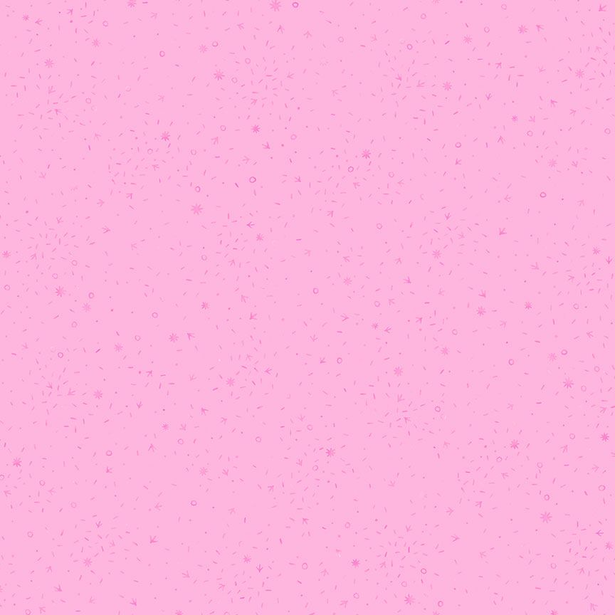 Chicken Scratch: PINK Fabric by Charisma Horton (1/2 yd)