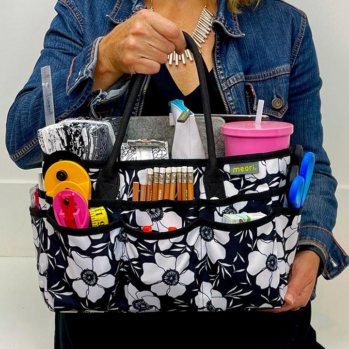 Craft Tote in Moody Floral