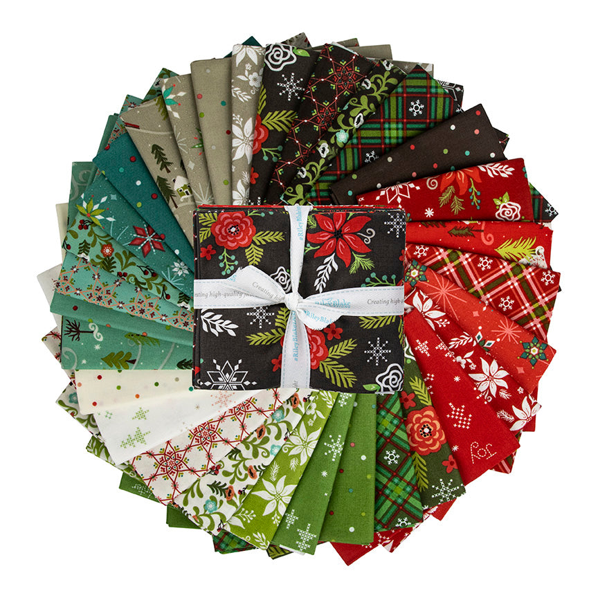 WINTER WONDER Fat Quarter Bundle Precuts by HEATHER PETERSON