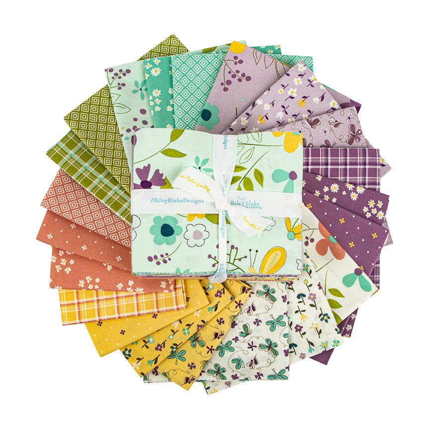 HELLO SPRING Fat Quarter Bundle by SANDY GERVAIS