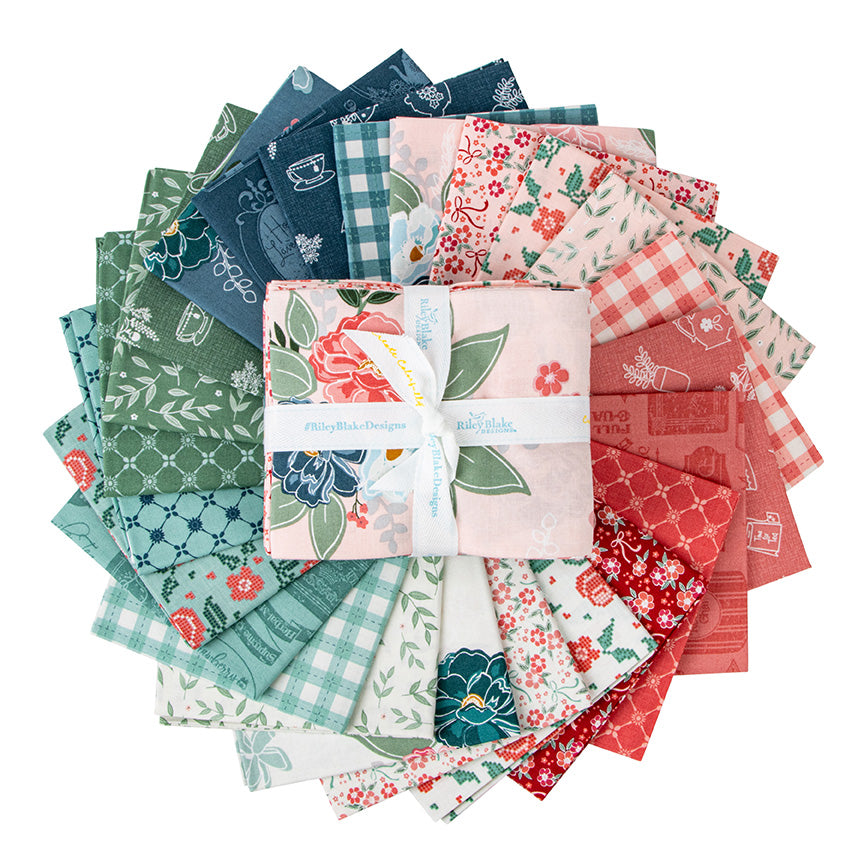 AFTERNOON TEA Fat Quarter Bundle Precuts by Beverly McCullough