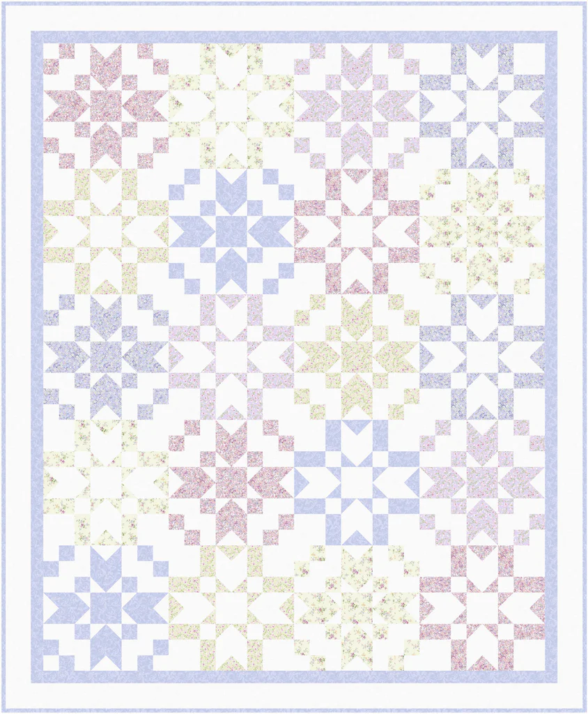 FADED FLARE Quilt Pattern by Bound To Be Quilting