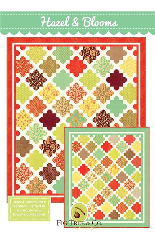HAZEL & BLOOMS Quilt Pattern by Fig Tree Quilts
