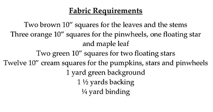 Patrones de camino de mesa HOCUS POCUS de The Pattern Basket