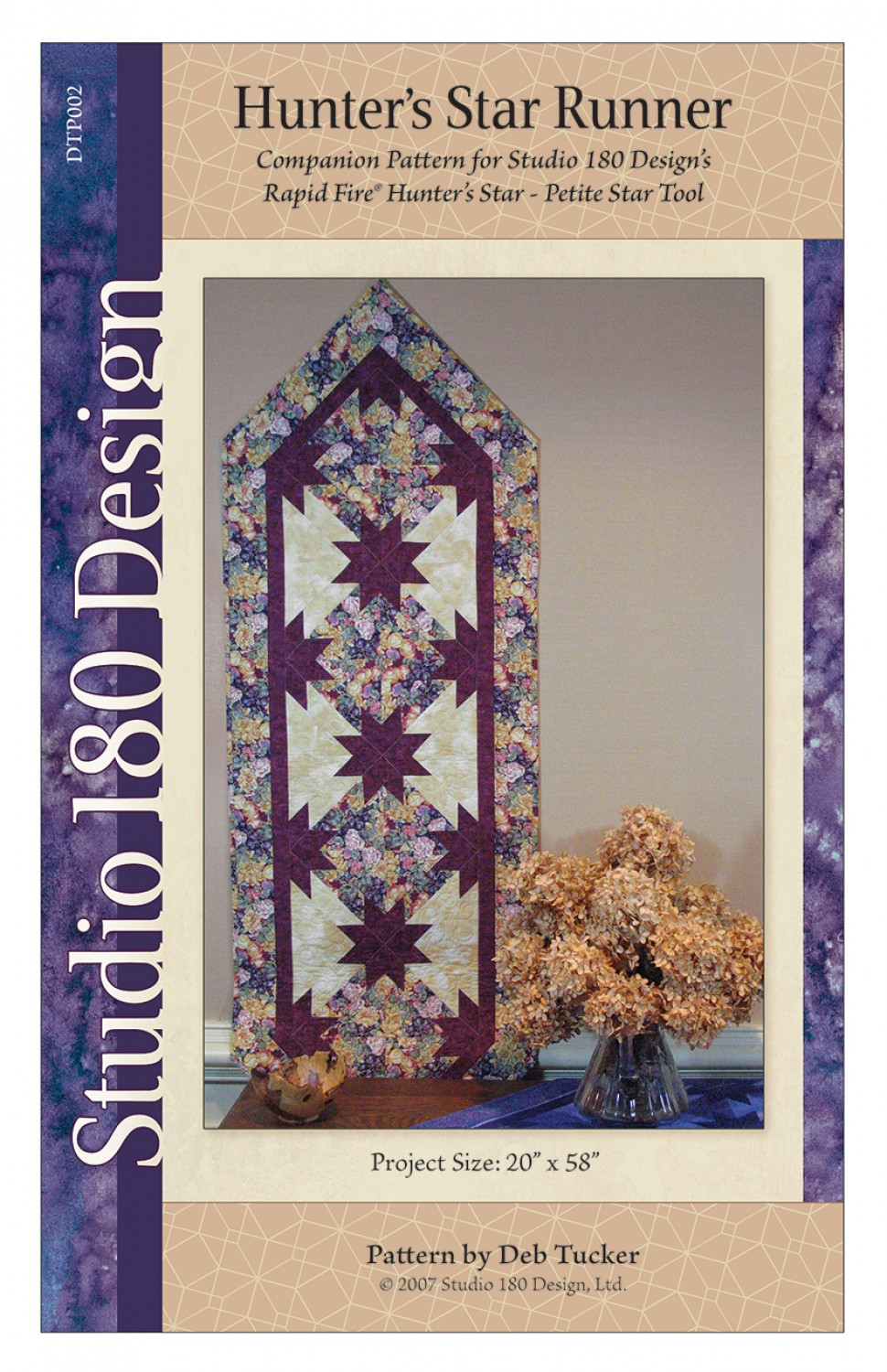 HUNTER'S STAR RUNNER Table Runner Pattern