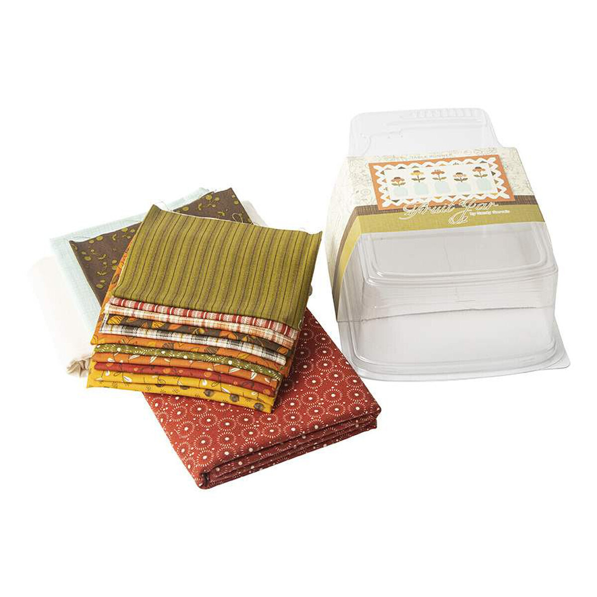 IN A FRUIT JAR Autumn Runner Boxed Kit by Sandy Gervais
