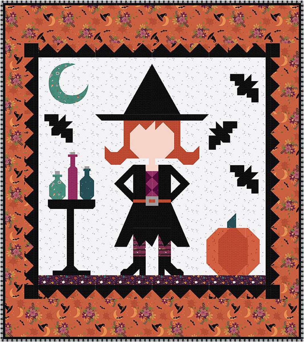 LITTLE WITCH Quilt Pattern by Jennifer Long