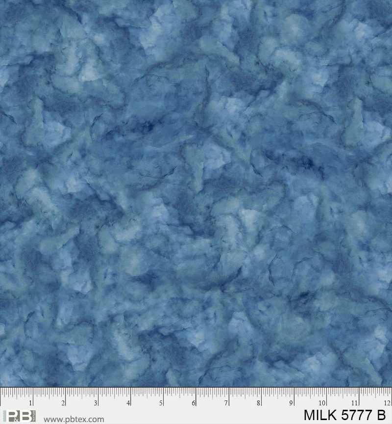 Milk Paint: BLUE Fabric (1/2 yd)