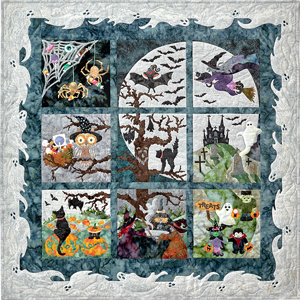 HALLOWEENIES Quilt Kit by McKenna Ryan