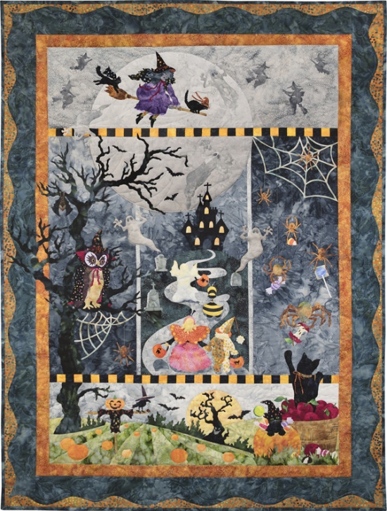 ONCE in a BOO MOON Quilt Kit by McKenna Ryan