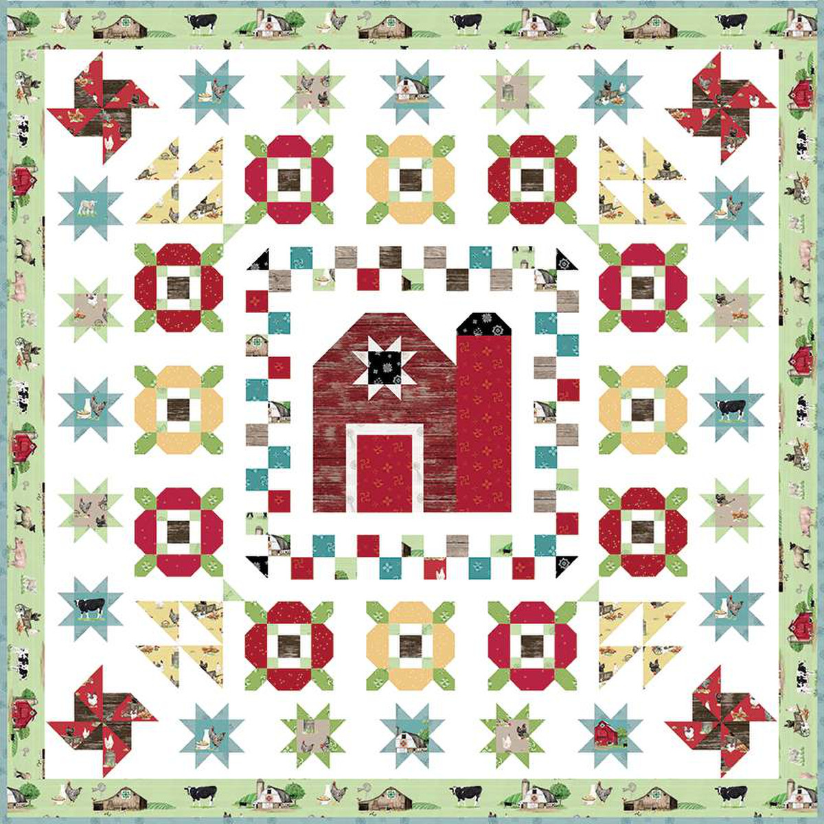 Meadowland Quilt Pattern by Beverly McCullough