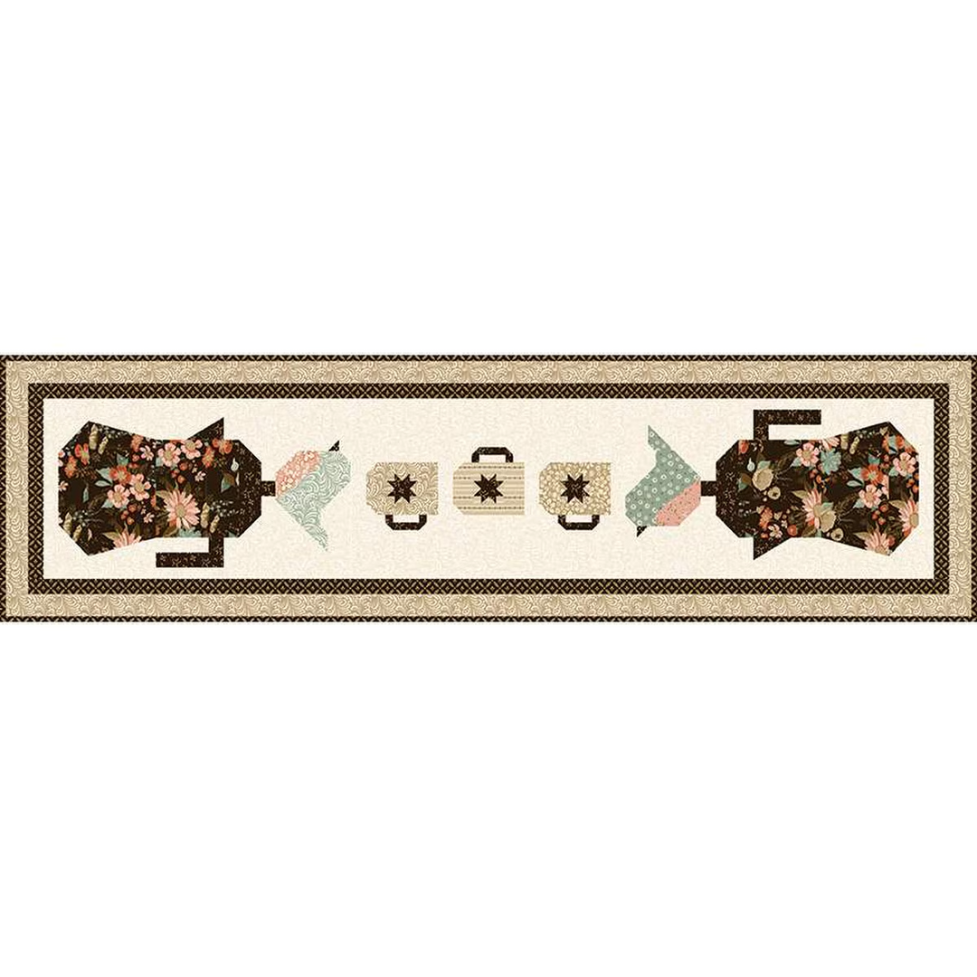 MORNING LATTE Table Runner Quilt Pattern by Sandy Gervais