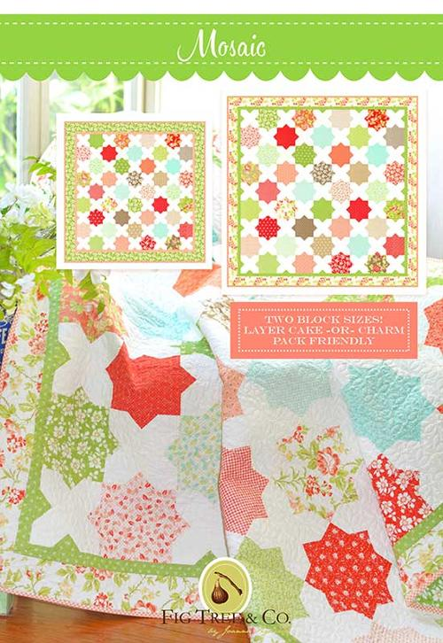 MOSAIC Quilt Pattern by Fig Tree Quilts