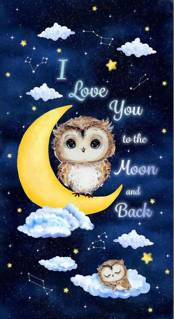Owl Always Love You: PANEL NAVY
