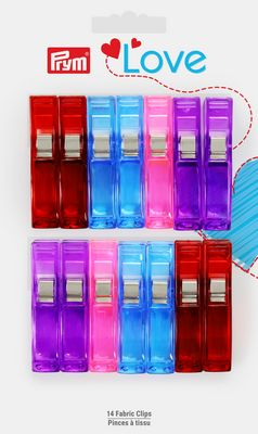Fabric Clips - Large 14 pcs