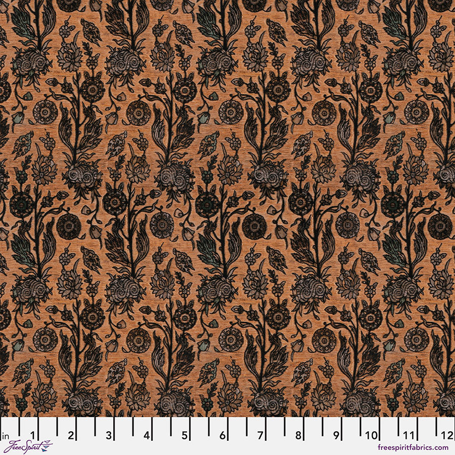 Eclectic Elements Seasonal Palette: HALLOWEEN GOTHIC TAPESTRY Fabric (1/2 yd) by Tim Holtz