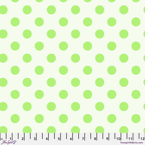 NEON POM POM: KARMA - by Tula Pink (1/2 yd.)