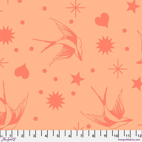 NEON FAIRY FLAKES: LUNAR - by Tula Pink (1/2 yd.)