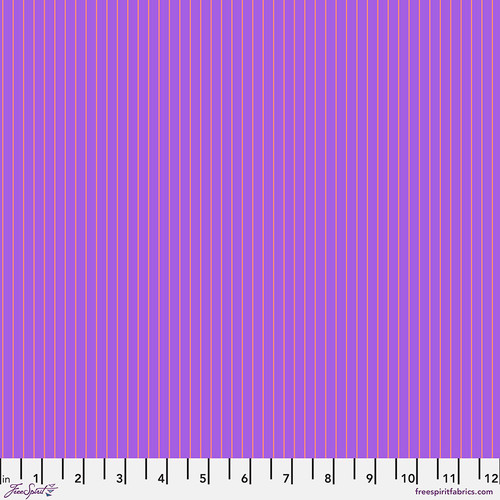 True Colors: TINY STRIPES HONESTY Fabric by Tula Pink (1/2 yd)