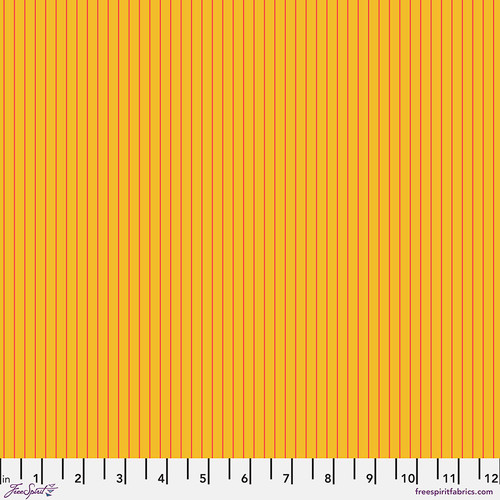 TINY STRIPES: SUNRISE- by Tula Pink (1/2 yd.)