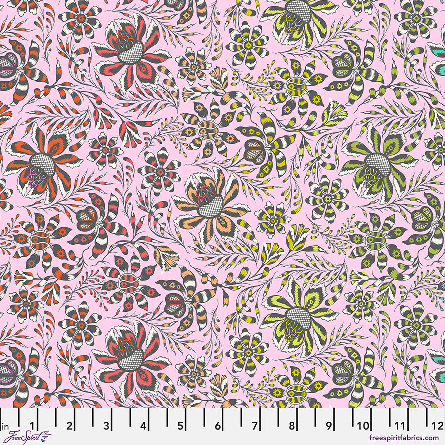 SHORELINE CREAM MULTI : 55300 11 - Collection de tissus Shoreline (1/2 yd.)
