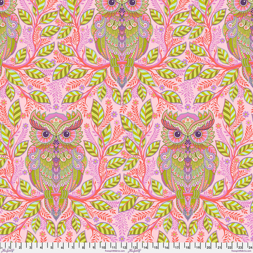 Full Moon Forest II: HONEY HOOTIE PATOOTIE Fabric by Tula Pink (1/2 yd)