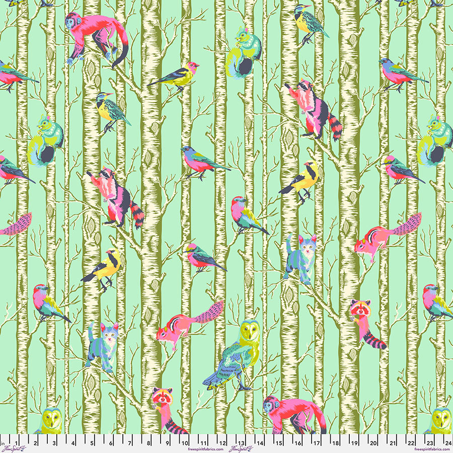 Full Moon Forest II: ENCHANTED FAMILY TREE Fabric by Tula Pink (1/2 yd)