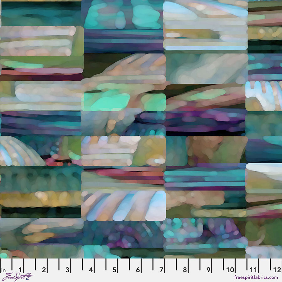 Mosaic: MIRAGE LARGE - DUSK Fabric PWWR039.DUSK (1/2 yd.)