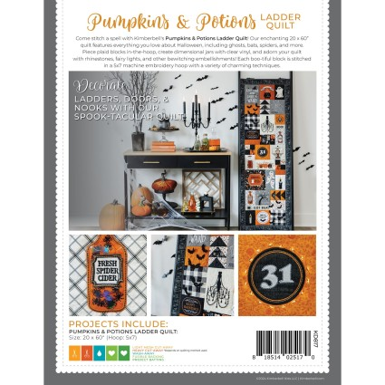 PUMPKINS & POTIONS LADDER Quilt Kit