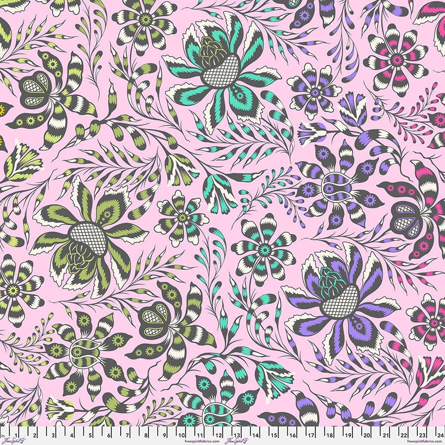 SHORELINE CREAM MULTI : 55300 11 - Collection de tissus Shoreline (1/2 yd.)