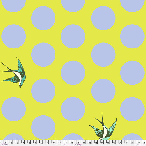Free Fall Quilt Backs: ENCHANTED 108-Inch Wide Backing Fabric (1 yard) by Tula Pink