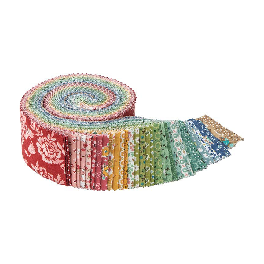 HOME TOWN 2.5" Rolie Polie Strips Precuts by LORI HOLT