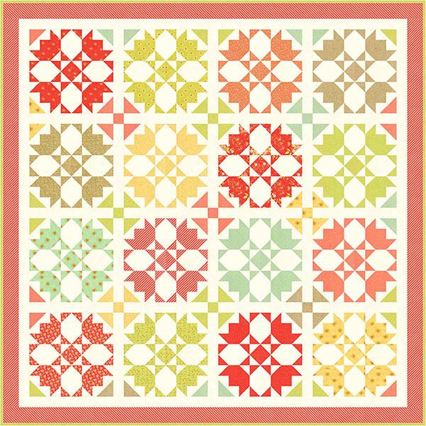 ROSEHIPS Quilt Pattern by FIg Tree Quilts