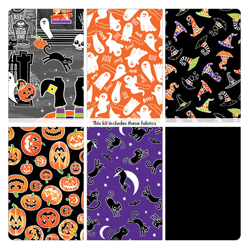 SPOOKYVILLE Quilt Kit