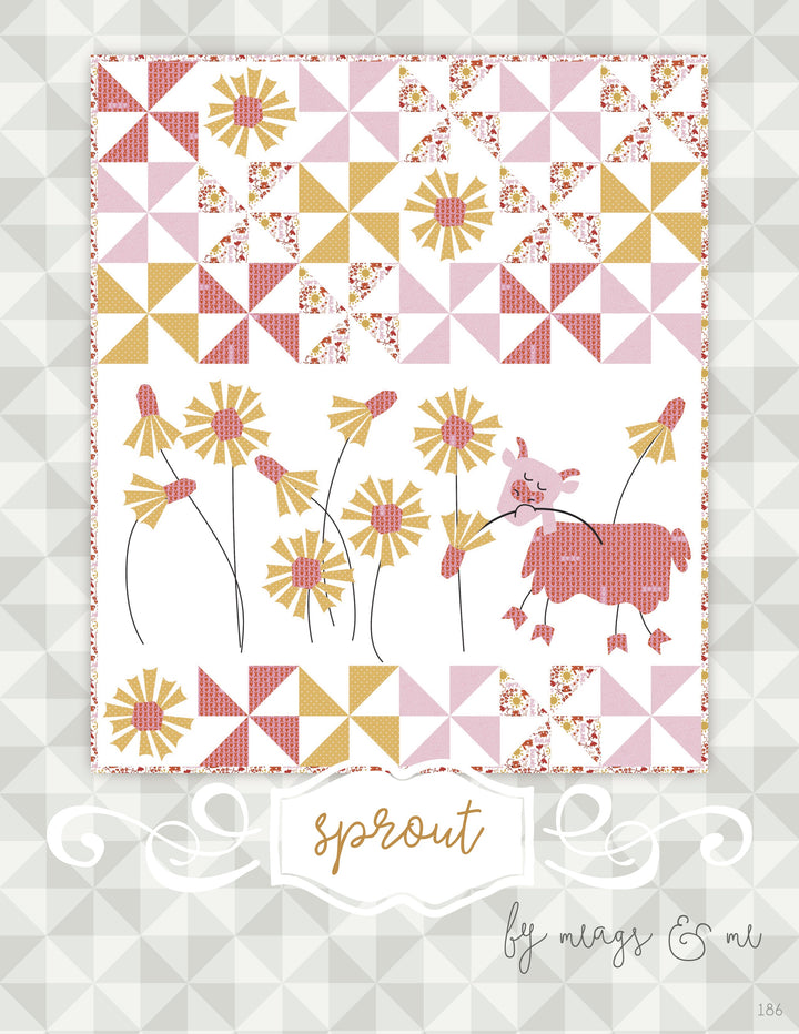 SPROUT Applique Quilt Pattern by Meags and Me