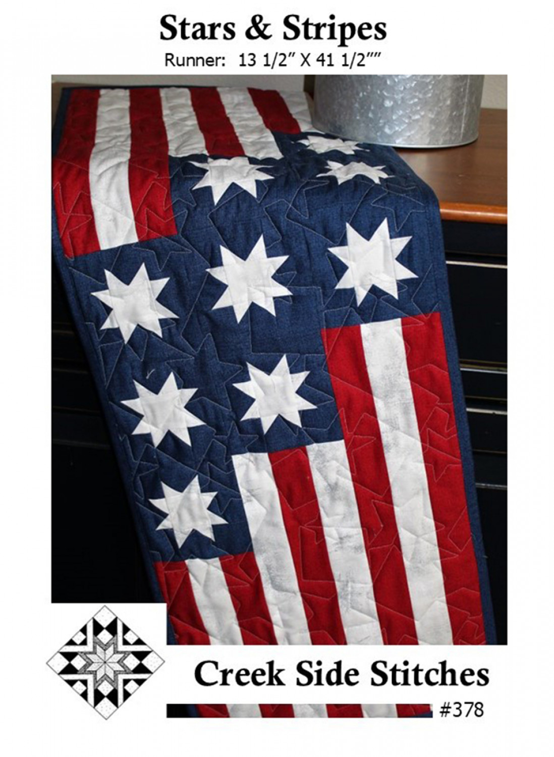 STARS AND STRIPES Table Runner Pattern