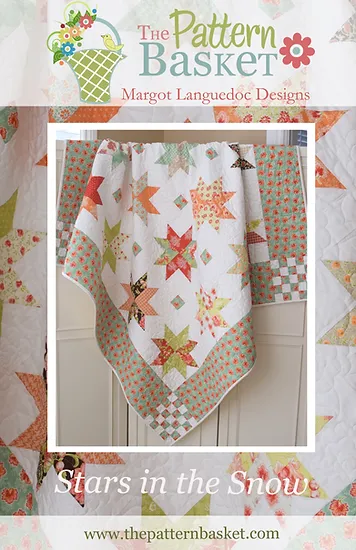 STARS IN THE SNOW Quilt Pattern by The Pattern Basket