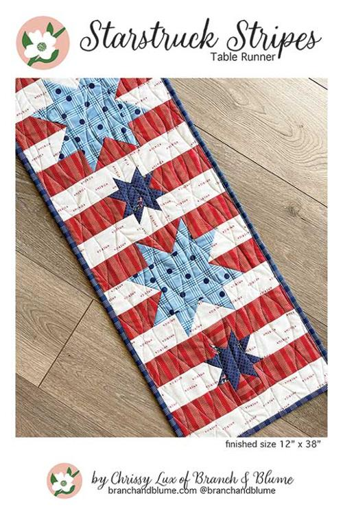 STARSTRUCK STRIPES Table Runner Pattern