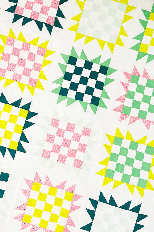 SUNFLOWER PATCH Quilt Pattern