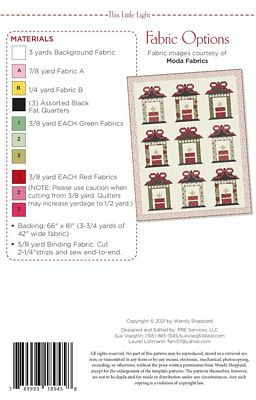 THIS LITTLE LIGHT - Poinsettia Plaza Kit