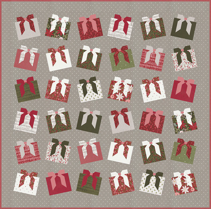 WRAP IT UP Quilt Kit featuring Berry & Pine by Lella Boutique