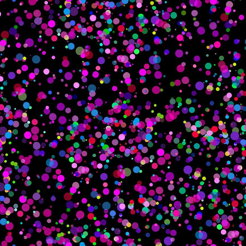 ELECTRIC SPOTS 108-Inch Wide Back Fabric (1 yd)