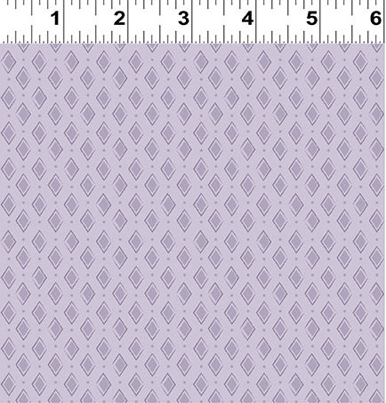 Winter Gardens: DIAMONDS-LIGHT PURPLE Fabric by Meags & Me (1/2 yd.)