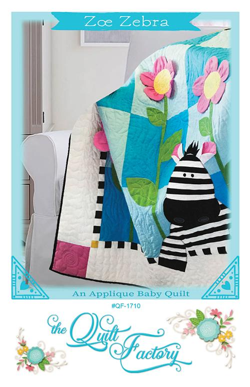 Zoe the Zebra Quilt Pattern