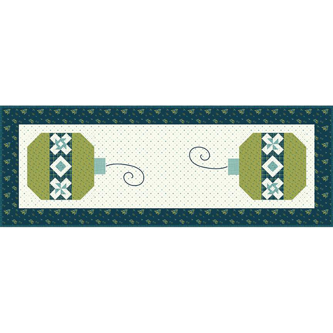 BALLS OF JOLLY Table Runner Pattern by SANDY GERVAIS