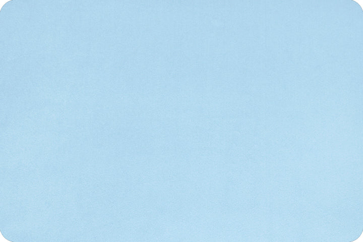 SOLID CUDDLE 3 - Extra Wide Minky: BABY BLUE (1 yd.) by Shannon Fabrics