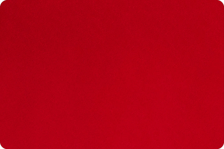 SOLID CUDDLE 3 - Extra Wide Minky: CARDINAL (1 yd.) by Shannon Fabrics