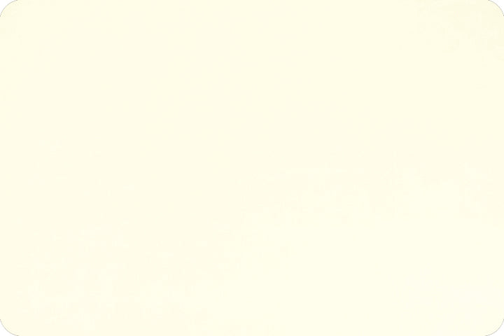 SOLID CUDDLE 3 - Extra Wide Minky: IVORY (1 yd.)  by Shannon Fabrics