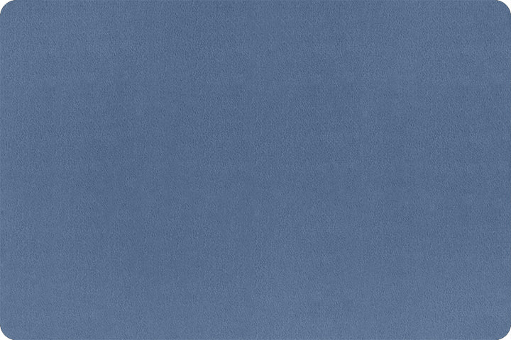 SOLID CUDDLE 3 - Extra Wide Minky: JEANS (1 yd.) by Shannon Fabrics